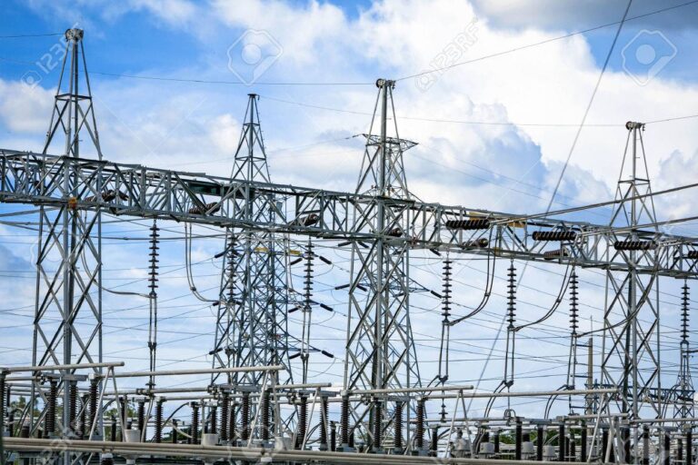45895432-electric-post-power-plant-transformer-station