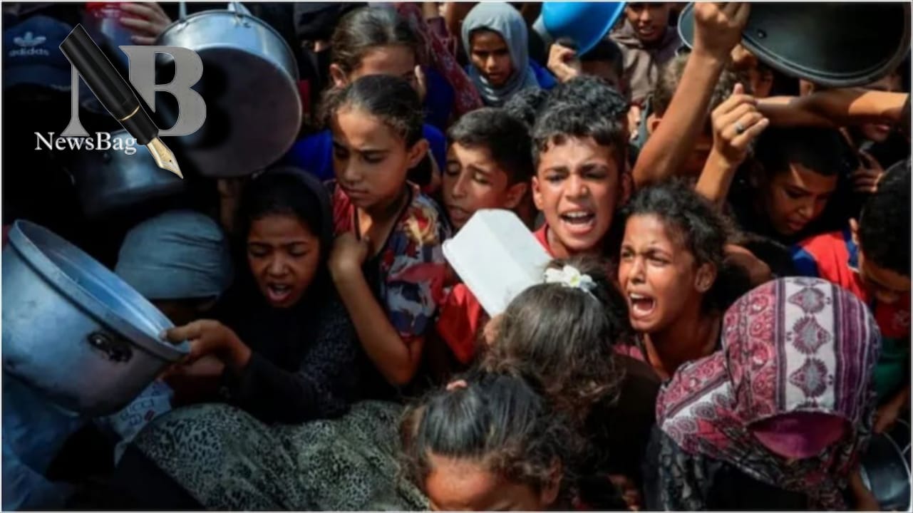 गाज़ा में पहली बार घोषित अकाल: 5 लाख से अधिक लोग भुखमरी की चपेट में, इजरायल ने UN के बयान को बताया भ्रामक”