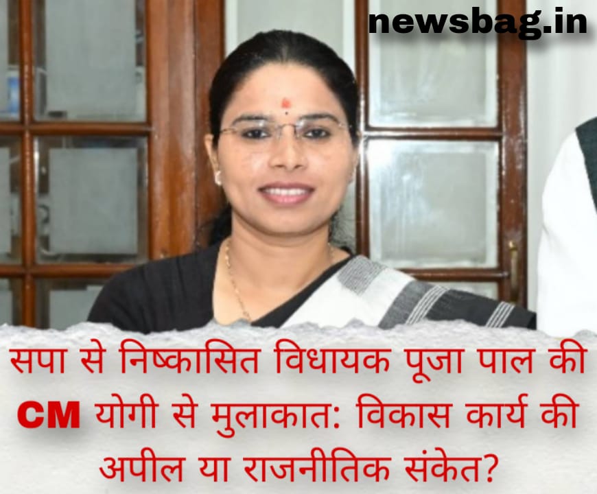 सपा से निष्कासित विधायक पूजा पाल की CM योगी से मुलाकात: विकास कार्य की अपील या राजनीतिक संकेत?