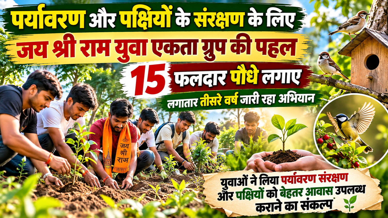 युवा एकता का हरित अभियान
